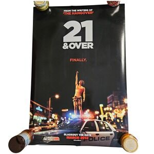 21 & Over 2013 Original Advance Movie Poster 27x40 Miles Teller D/S